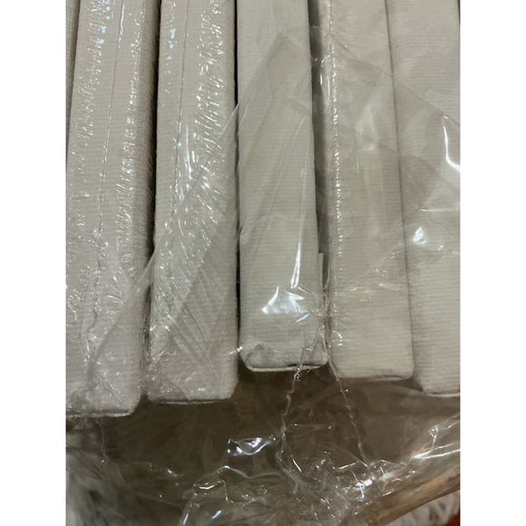 Super Value 8x10 Stretched Canvas 10 Pack Triple Primed White Art Supplies - Picture 4 of 8